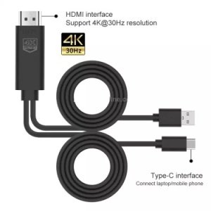 Onten USB-C to HDMI 4K Cable 1.8M OTN-9572S