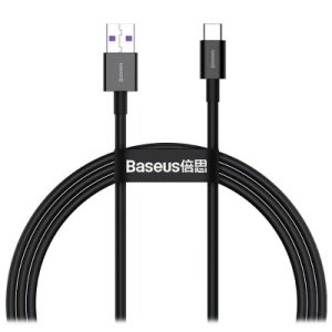 Baseus Superior Series Fast Charging Data Cable USB to Type-C 66W 1m Black (CATYS-01)
