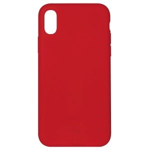 IPhone XS Max - Soft touch Silicone Cover Red