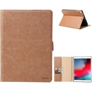 iPad 10.2/10.5 -Premium Flip Cover-Brun